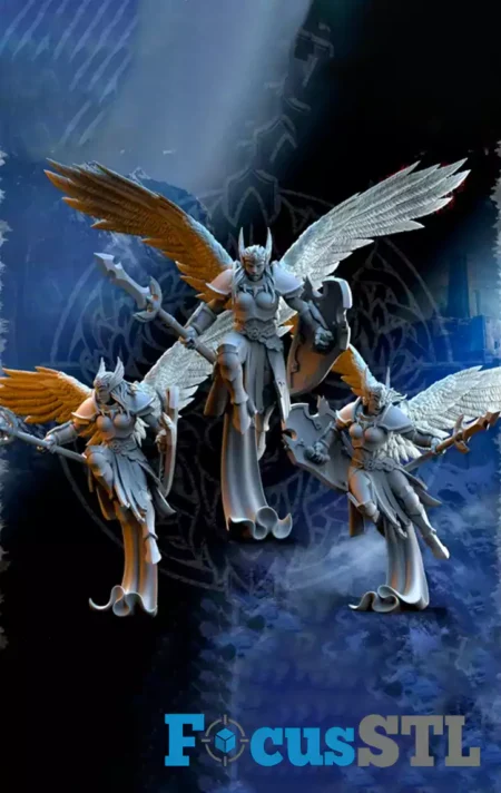 StormWolves Valkyries STL 3D Print Files 
