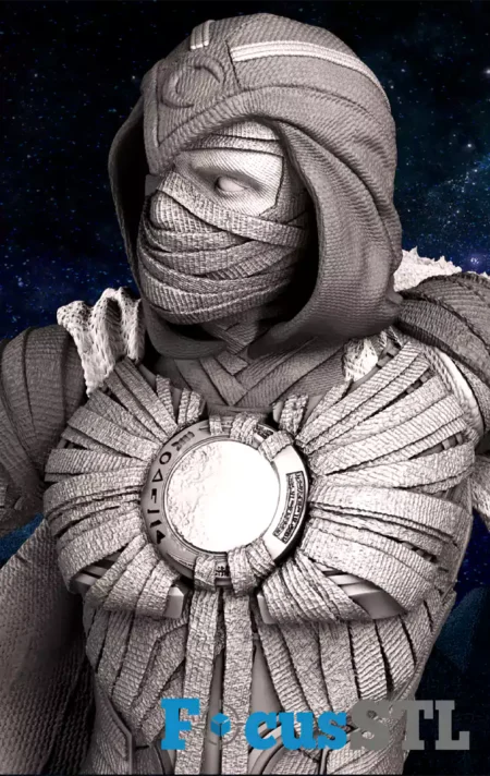 Moon Knight STL 3D Print Files 