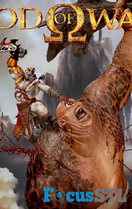 Kratos vs Cyclops Diorama STL Files