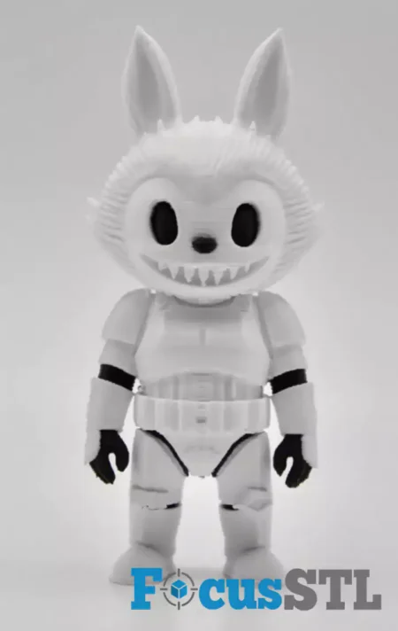 Labubu Stormtrooper STL 3D Print Files
