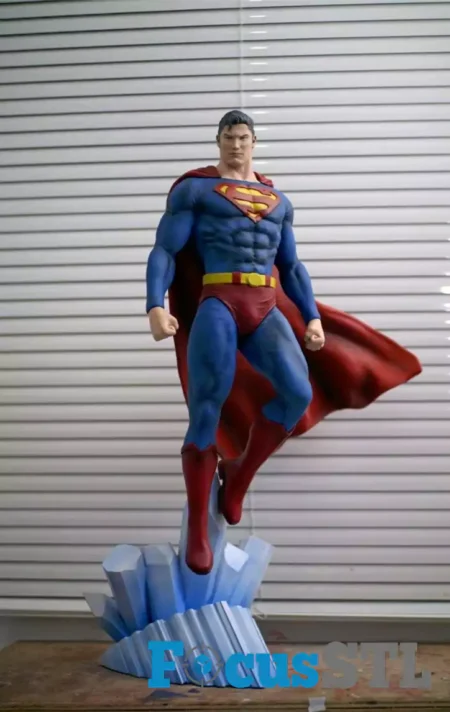 Superman Knight of Steel STL 3D Print Files