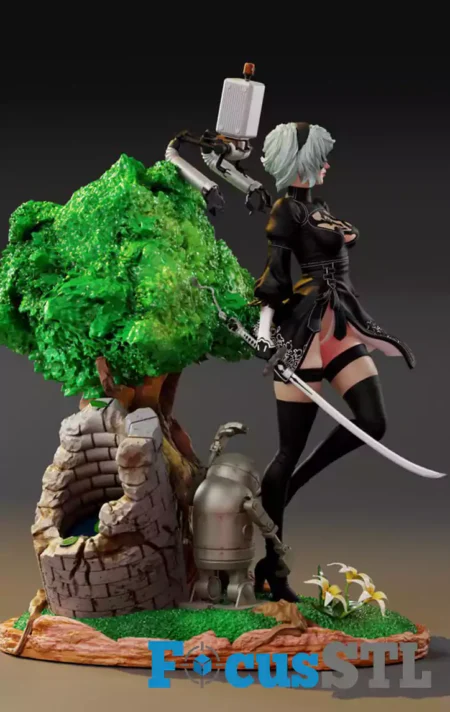 2B NSFW STL 3D Print Files