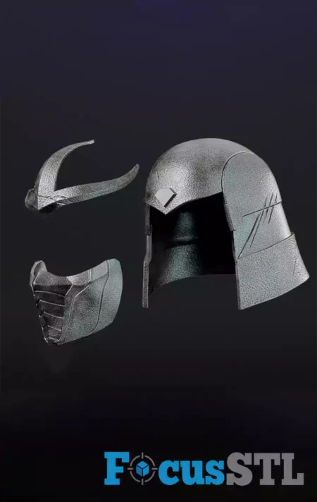 Shredder Helmet STL 3D Print Files