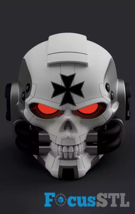 Space Marine Chaplain Helmet STL Files