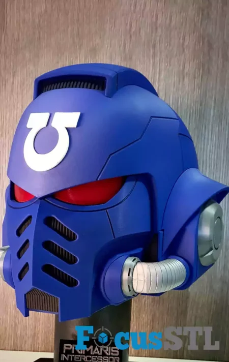 Space Marine Helmet STL 3D Print Files