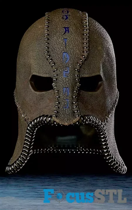 Gray Fox Mask STL 3D Print Files