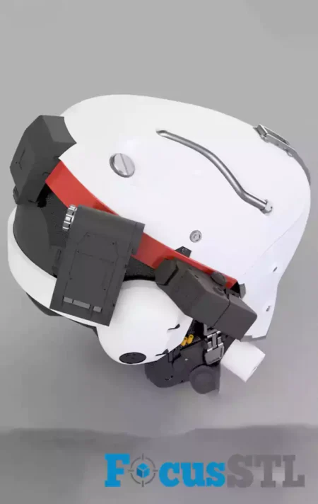 Cyberpunk 2077 Soldier Helmet STL Files