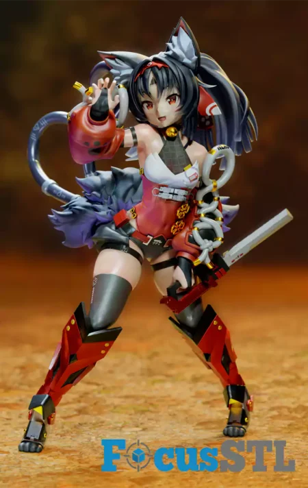 Nekomiya Mana STL 3D Print Files