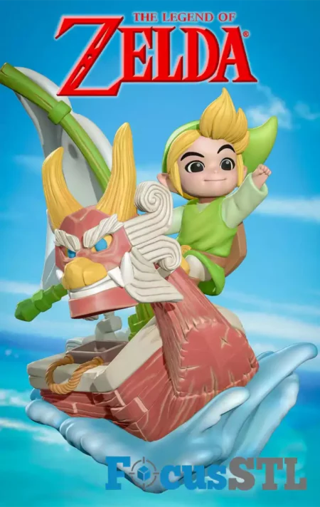 Zelda & Link STL 3D Print Files
