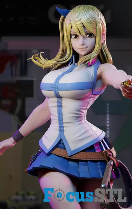 Lucy Heartfilia STL 3D Print Files