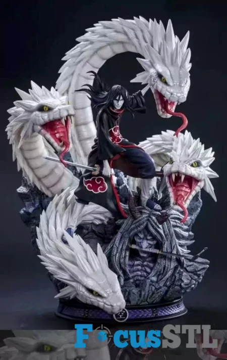 Akatsuki Orochimaru STL 3D Print Files