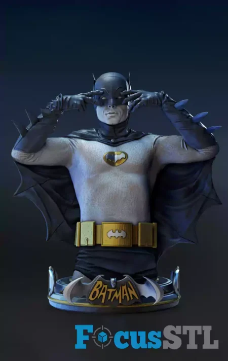Batman Bust STL 3D Print Files