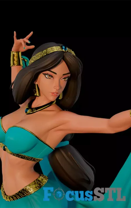 Jasmine STL 3D Print Files