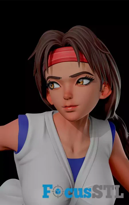 Yuri Sakazaki KOF STL 3D Print Files
