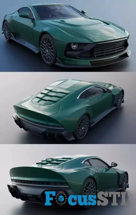 Aston Martin Valour 2024 STL Files