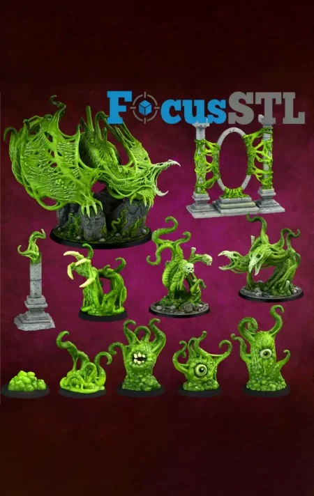 Ooze Pack STL 3D Print Files