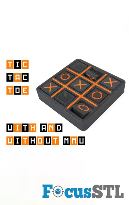 Tic Tac Toe Pocketable STL Files