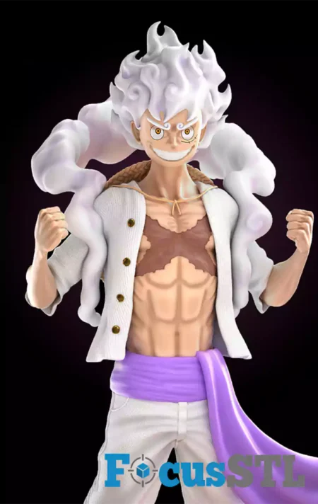 Luffy Gear 5 Nika STL 3D Print Files