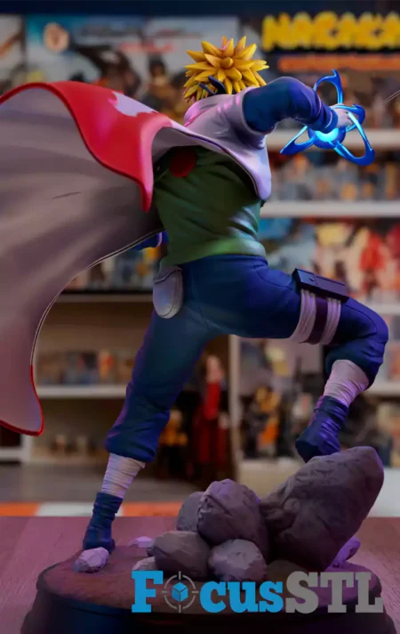 Minato Namikaze STL 3D Print Model