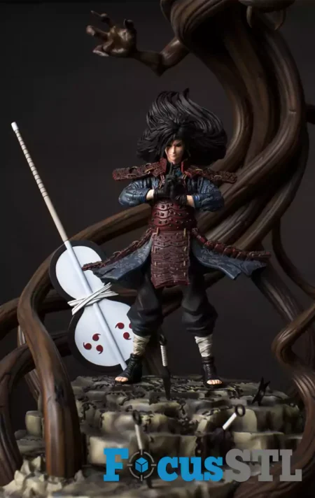 Madara Uchiha STL 3D Print Files