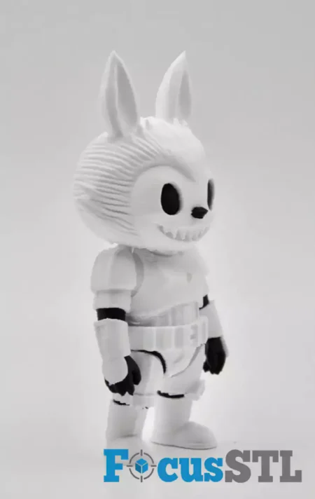 Labubu Stormtrooper STL 3D Print Files