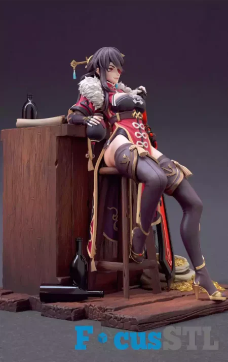 Beidou Genshin Impact STL 3D Print Files