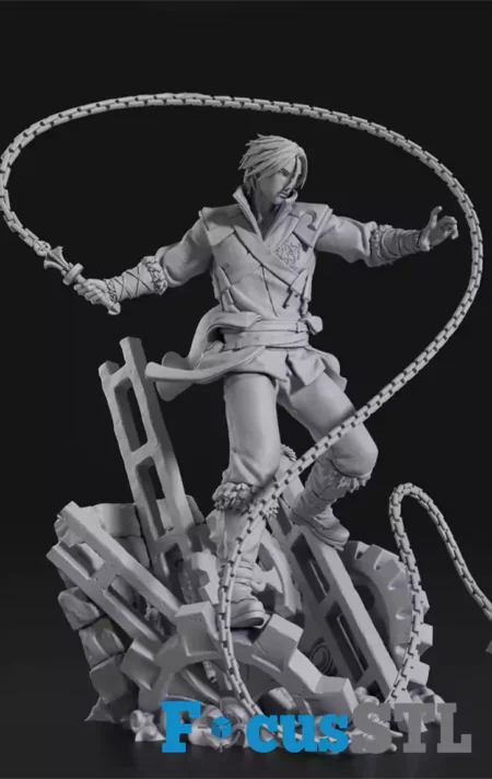 Trevor Belmont STL 3D Print Files