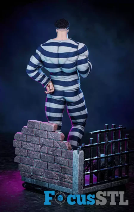 Puri-Puri Prisoner STL 3D Print Files