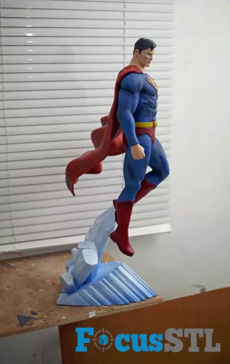 Superman Knight of Steel STL 3D Print Files