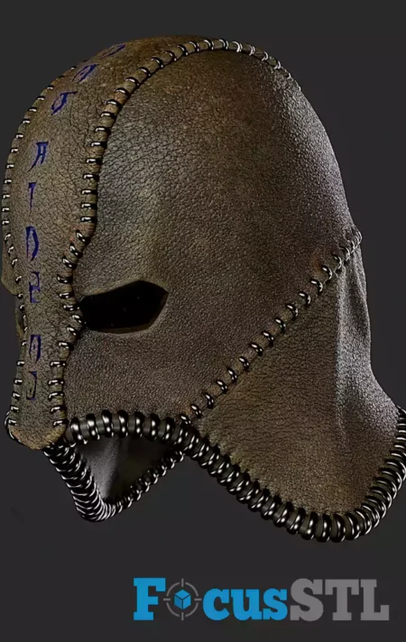 Gray Fox Mask STL 3D Print Files