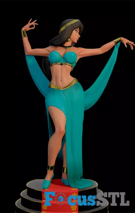 Jasmine STL 3D Print Files