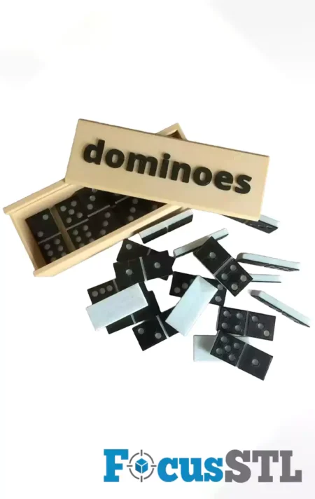 Dominoes STL 3D For Printing