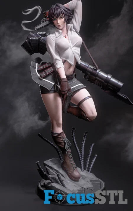 Lady Devil May Cry STL 3D Print Files