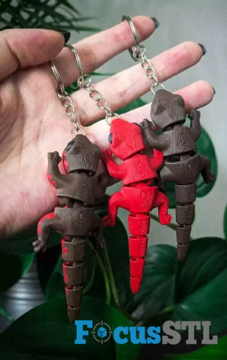 Flexi Salamander STL 3D Print Files