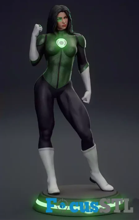 Jessica Cruz Green Lantern STL Files