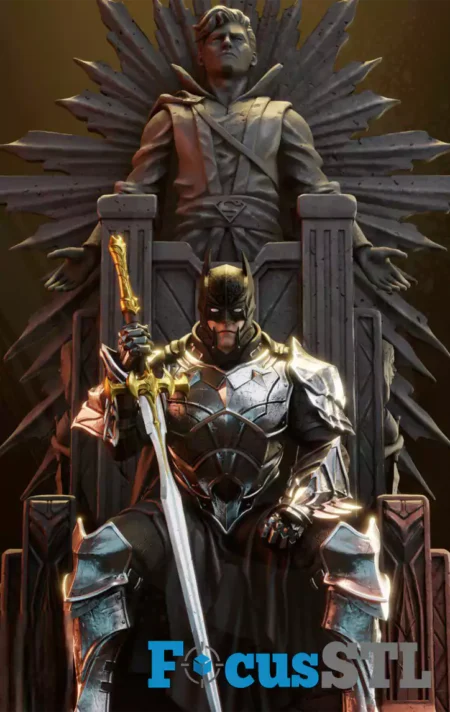Batman Knight of Steel STL 3D Print Files