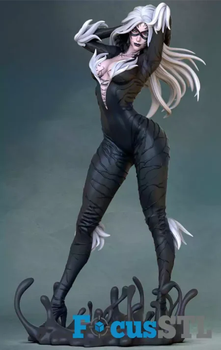 Black Cat STL 3D Print Files