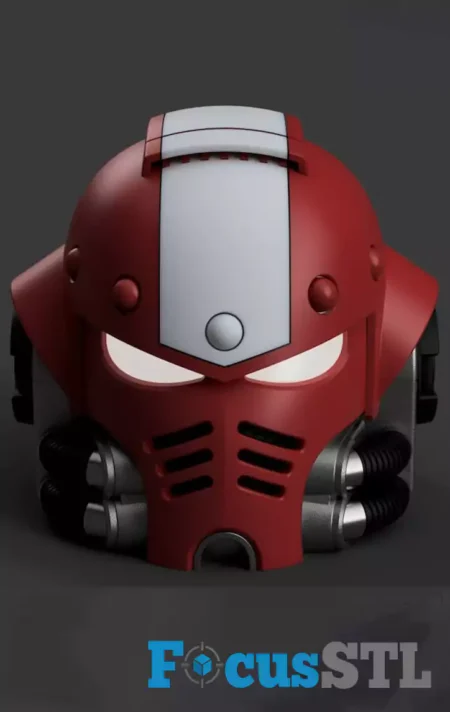 Primaris Hellblaster Helmet STL Files