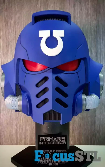 Space Marine Helmet STL 3D Print Files