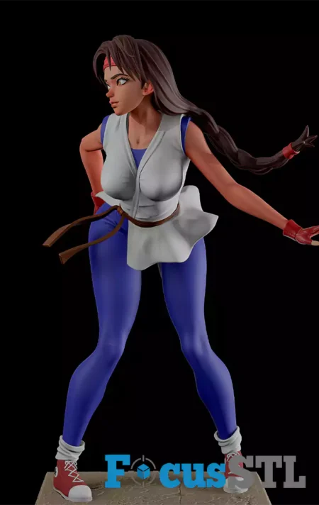 Yuri Sakazaki KOF STL 3D Print Files