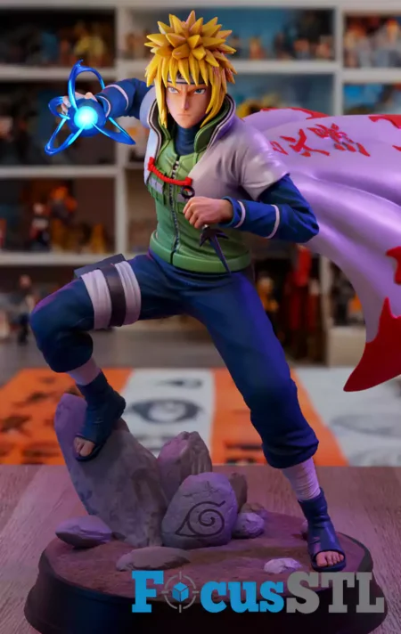 Minato Namikaze STL 3D Print Model