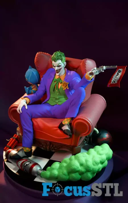 Joker STL 3D Print Files