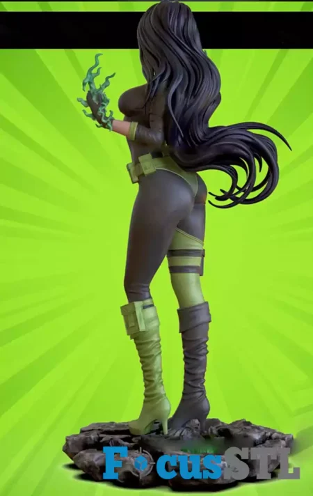 Shego NSFW STL 3D For Printing
