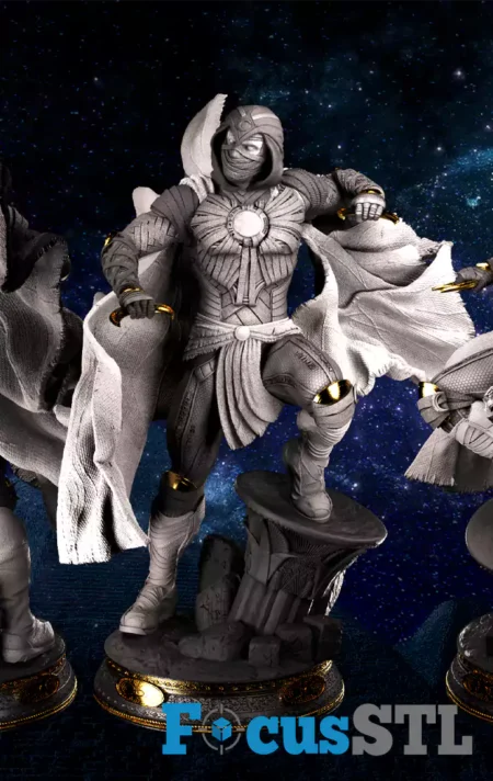 Moon Knight STL 3D Print Files 