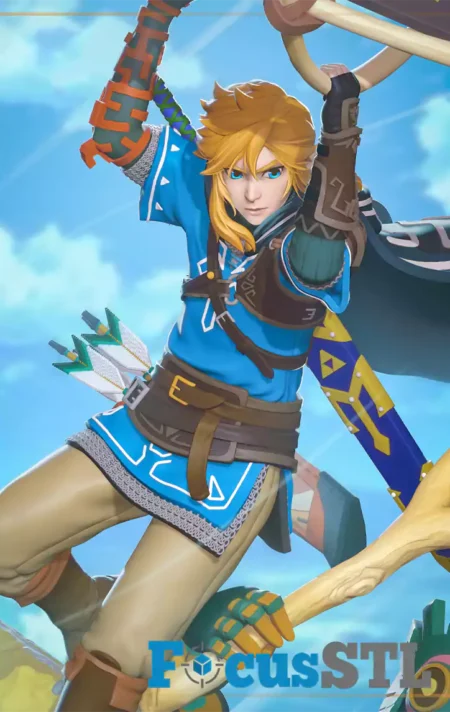 Link Zelda STL 3D Print Files