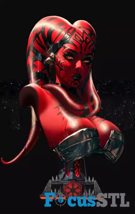 Darth Talon Bust STL 3D Print Files