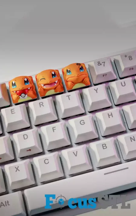 Charmander Pokémon Keycaps STL files