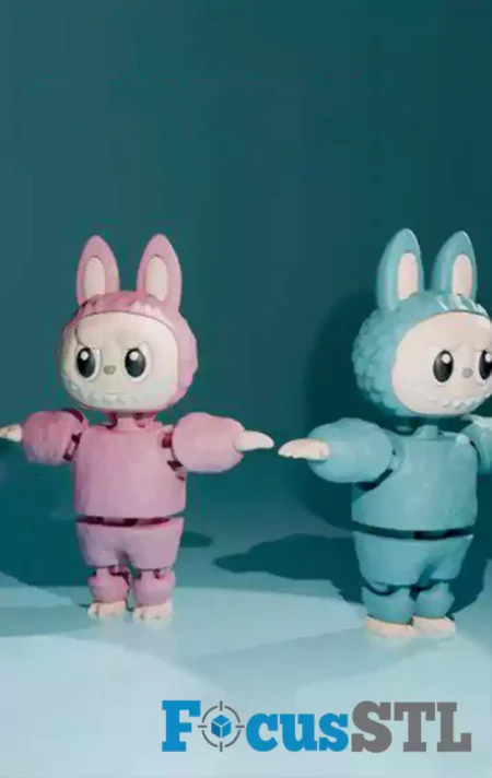 Labubu Flexi STL 3D Print Files