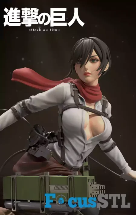 Mikasa Titan Hand Base STL 3D Print Files