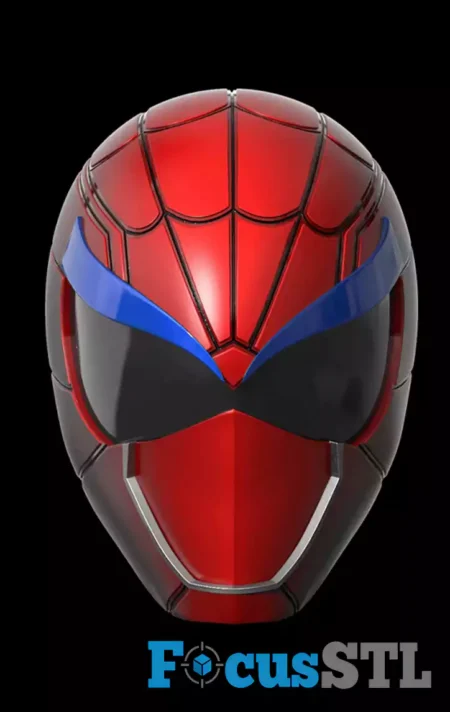 Spider-Man Power Ranger Mask STL Files